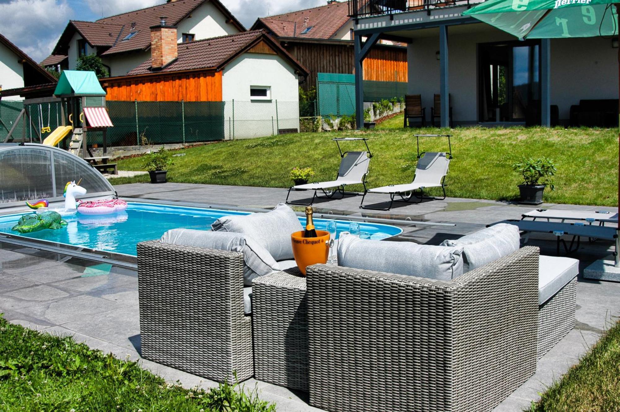 Apartmanove Domy Lipno 1 Frymburk Exterior foto
